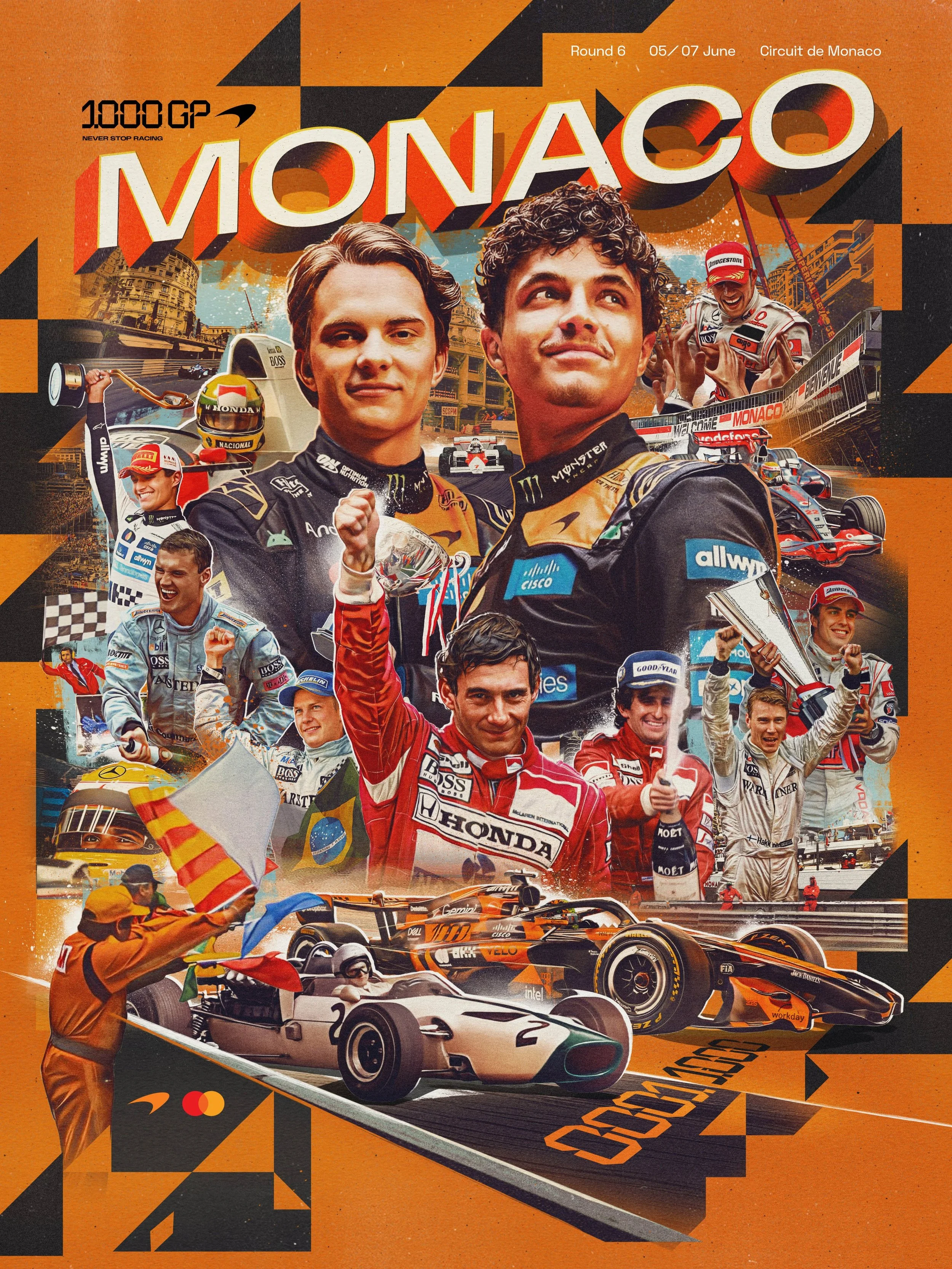 2026 Monaco Grand Prix Posters